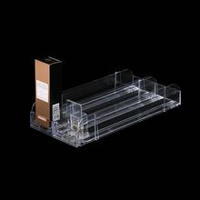 Estante de plástico transparente para exhibición de bebidas y tabaco, soporte de exhibición para supermercado, 20 piezas, 28cm 2024 - compra barato
