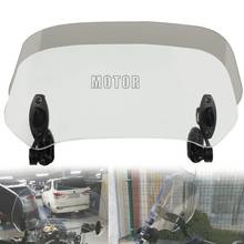 Deflector de viento ajustable para parabrisas de motocicleta Universal para TRIUMPH BONNEVILLE/SE/T100/Negro 2006-2015 BMW 2024 - compra barato