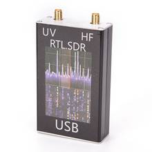 Ham Radio Receiver 100KHz-1.7GHz full Band UV RTL-SDR USB Tuner Receiver USB dongle with RTL2832u R820t2 Ham Radio RTL SDR 2024 - buy cheap