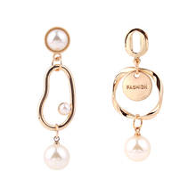 TODOX Brand pearl regular stud earrings Jewelry women drop Earrings lady Geometric Female party Wedding Jewelry 2024 - buy cheap