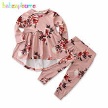 2Piece/2020 Spring Fall Outfits Infant Girls Clothes Fashion Long Sleeve Flowers T-shirt+Pants Newborn Baby Clothing Sets BC1166 2024 - buy cheap