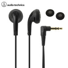 Audio-Technica ATH-C555 3,5 мм проводные наушники с плоской головкой вкладыши трехдиапазонное выравнивание чистое звучание музыки для наушников для iPhone/Android 2024 - купить недорого