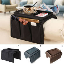 4 Pockets Storage Bag Sofa Handrail Tray Table Mat Couch Arm Rest Organizer Couch Table Top Holder Remote Control Organizer Bag 2024 - buy cheap