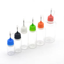 100pcs 3ml 5ml 10ml 15ml 20ml 30ml 50ml Pen Shape PET E-Liquid Dropper Bottle With Normal Screw Cap And Needle Empty Plastic Vai 2024 - buy cheap