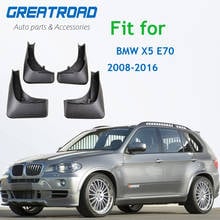 Car Fender Flares Mud Sludge Splash Guards for BMW X5 E70 2008-2016 Mud Flaps Mudguards Mudflaps 2024 - buy cheap