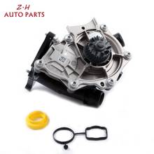 Novo motor de arrefecimento e caixa do termostato, bomba de água de montagem 06k 121 111 p para vw volkswagen passat jetta beetle ea888 1.8t 2.0t 2024 - compre barato