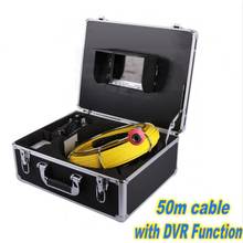 7 Inch LCD Monitor 50M Pipe Inspection Video Camera,Drain Sewer Pipeline Industrial Endoscope 1000TVL Snake Cam 2024 - buy cheap