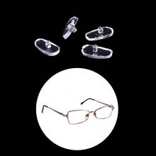 Venda hit novo design 50 pares durável anti deslizamento silicone nariz almofadas para óculos óculos óculos óculos de sol vidro spectackles 13mm x 7mm 2024 - compre barato