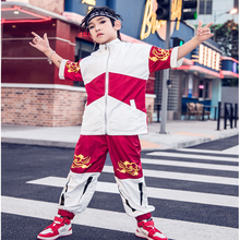 New Chinese Style Street Wear Dancing Outfits Boys Jazz Dance Clothing Show Costume Hip Hop Costume kids street dance clothes 2024 - buy cheap