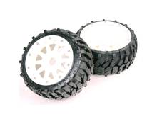 Front Stone tyres and nylon wheels for 1/5 hpi rovan km baja 5b rc car parts 2024 - buy cheap