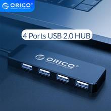 ORICO USB 2.0 HUB 4 Ports Mini High Speed Multi USB Splitter Expander Portable OTG Adapter For Laptop PC Huawei Mate 10 Pro 2024 - buy cheap