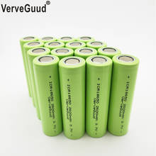 VerveGuud 100% Real Capacity  Li-ion ICR 18650-26F 3.7 v 2600 mAh 18650 Lithium Rechargeable Battery For Flashlight Batteries 2024 - buy cheap
