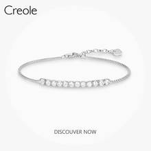 Link Bracelet Classic CZ Pave,2019 Fashion Jewelry 925 Sterling Silver Far Eastern Inspiration Fashion Jewelry Gift For Women 2024 - buy cheap