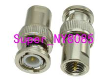 10pcs RF coaxial coax adapter BNC male Plug to FME male Jack 2024 - buy cheap