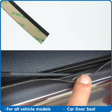 1~8Meter Car Window Seal Weatherstrip Edge Trim For Car Door Glass Window Rubber Seal Automobile strip Auto rubber seals FDIK 2024 - купить недорого