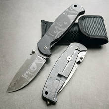 9" Knife 55-56HRC Folding Knife, High-quality Tactical Survival Tool, EDC Outdoor Hand Tool,G10 Handle 5Cr13 Steel, Pocket Knife 2024 - buy cheap