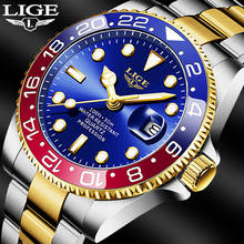 LIGE Top Brand Luxury Fashion Diver Watch Men 30ATM Waterproof Date Clock Sport Watches Mens Quartz Wristwatch Relogio Masculino 2024 - buy cheap