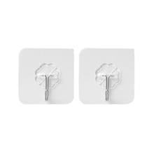 10/5/1 Pcs Adhesive Clear Hooks Hook Heavy Duty Wall Hooks Waterproof Sticky Sucker For Kitchen Bathroom 2024 - buy cheap