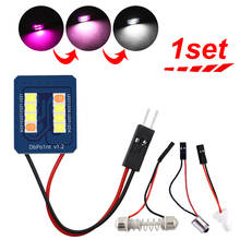 Festoon-bombilla de Panel LED Ba9s para Interior de coche, luz de lectura para maletero, luz de matrícula, 2835 SMD, color rosa y blanco, T10 2024 - compra barato