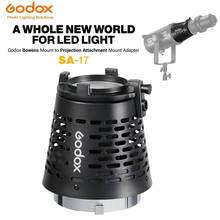 Godox-Adaptador de Snoot de SA-17 para proyector Godox SA-P, montaje Bowens, S30, VL150, SL-150W, SL-200W, VL200, VL300, luz LED continua 2024 - compra barato