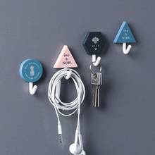 3 Pack INS Wind Hooks Strong Adhesive Hook Kitchen Wall Hanging Creative Bathroom Nail-free Seamless Rack Hanger Hook Shelves 2024 - buy cheap