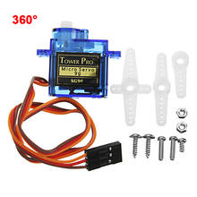 RC Micro Servo Tower Pro SG90 360 Degree Spinning for RC 250 450 Helicopter Air Plane RC Car RC Drop 2024 - buy cheap