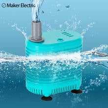 Bomba de aire para tanque de peces, minibomba de agua sumergible de succión inferior, Ultra silenciosa, con filtro de Acuario, 18/45W, 220v 2024 - compra barato