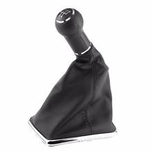 Car 5 Speed Gear Shift Knob Gearstick Gaiter Boot Kit For VW Golf4/Jetta/Bora 1999-2004 Gear Shifter Knob with Dustproof Leather 2024 - buy cheap