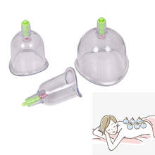 3pcs Cupping Therapy Cups Effective Healthy Chinese Medical Vacuum Cupping Suction Therapy Device Body Massager Set 2024 - buy cheap