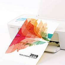 Impresión por inyección de tinta A4/láser, PET translúcido, etiqueta autoadhesiva, impresión a Color, impermeable, película personalizada 2024 - compra barato