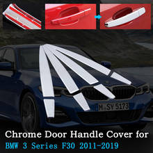 Chrome Car Door Handle Cover for BMW 3 Series F30 2011~2019 Sedan Trim Exterior Accessories 2012 2013 2014 2015 2016 2017 2018 2024 - buy cheap