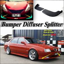 Car Splitter Diffuser Bumper Canard Lip For Alfa Romeo 164 / 168 AR 1987 up Tuning Body Kit / Front Deflector Fin Chin Decline 2024 - buy cheap