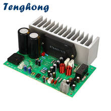 Tenghong 1 pçs stk401 amplificador de áudio placa amp 140w * 2 alta fidelidade 2.0 canais alta potência amplificador AC24-28V teatro em casa diy 2024 - compre barato