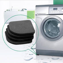 Estera de baño lavadora Anti-vibración Pad de cocina 4 unids/set esponja Anti-skid a prueba de golpes a prueba de accesorios 2024 - compra barato