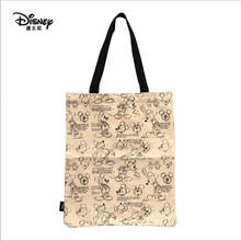 Disney Mickey Sacos de Compras Saco de Lona senhora Dos Desenhos Animados fralda Múmia saco Bolsa Feminina Bolsa de Ombro Sacos de Moda saco de lona