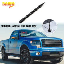 Antenas do amplificador de rádio do mastro da antena de bawa am fm para o impulsionador do sinal de ford f150 2009-2014 5.9 polegadas preto 2024 - compre barato