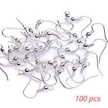 100 Pcs Simple Ear Hook Earring Homemade Ear Jewelry Diy Accessories Handmade Ear Hook Earrings Material 2024 - buy cheap