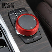 Car Styling Interior Console Multimedia Buttons frame Cover Sticker Trim For BMW X3 G01 X4 G02 5 Series G30 G38 Auto accessories 2024 - buy cheap