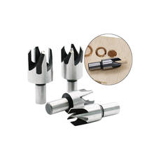 8Pcs Wood Plug Cutter Drill Cutting Tool Drill Bit Set Straight And Tapered Taper 5/8" 1/2" 3/8" 1/4" Woodworking Cork Drill Bit 2024 - buy cheap