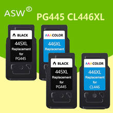 ASW PG-445 CL-446 PG445 CL 446 Compatible PG445XL 445XL ink cartridge for Canon PIXMA MG 2440 2540 2940 MX494 IP2840 printer 2024 - buy cheap