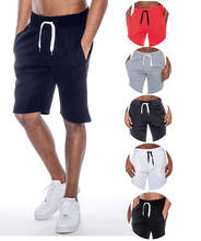 New 2020 Summer Men Casual Tech Fleece Shorts Baggy Gym Sport Jogger Sweat Beach Shorts 2024 - купить недорого