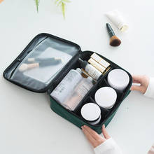 PU Women Cosmetic Cases Portable Storage Makeup Bag Travel Organizer Waterproof Cosmetic Bag Men Female Toiletry Make up Bags 2024 - купить недорого