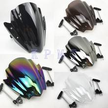 Motorcycle Street Bicycle Handlebars Windshield For BMW KTM Ducati Yamaha 2001-2015  FZ1 FZ1N FZ6 S2 FZ8 FZ8N FZ 1 6 8 2024 - buy cheap