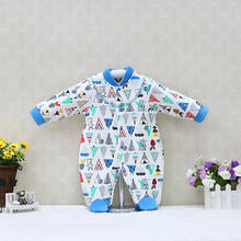 Baby newborn autumn long sleeve rompers velour clothing boys and girls suits one piece clothes for 0 to 12 months kids 2024 - buy cheap