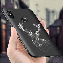 Soft Silicone TPU For Xiaomi Mi 9 9T Pro A1 A2 5X 6X 5 5S Mix 2 2S 3 Pocophone F1 Case Cover Painting Matte Phone Cases Funda 2024 - buy cheap