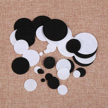 1000/2000/5000pcs 8-80mm Die Cut Felt Circles for Baby Girls Headbands,Felt Backing Circles for DIY Flower Accessories 2024 - buy cheap