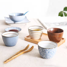 4 pçs/set estilo japonês copos de chá cerâmica porcelana escritório kung fu caneca de água criativa listra design chávenas casa drinkware presentes 2024 - compre barato