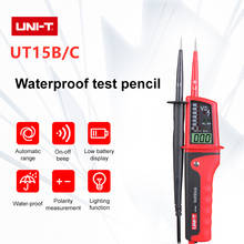 UNI-T Digital Voltage Tester Multifunction Voltmeter Testers Tool Continuity Test AC/DC Voltage Meters LCD Display LED Lighting 2024 - buy cheap