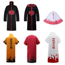 Anime Naruto Akatsuki /Uchiha Itachi Cosplay Halloween Christmas Party Costume Cloak Cape 2024 - buy cheap