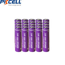 20 шт. PKCELL 10450 батарея 3,6 В ER 10450 литиевая батарея AAA ER10450 700 мАч Li-SOCl2 3A батареи Bateria Baterias 2024 - купить недорого